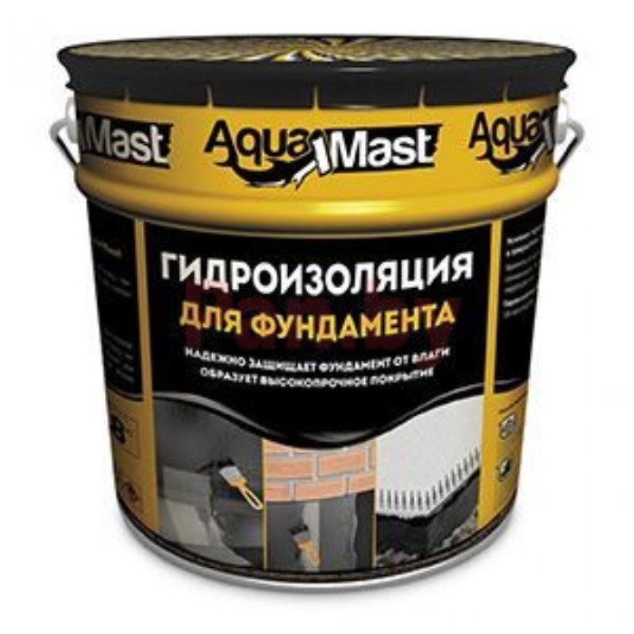 Мастика битумная AquaMast, ведро 10 кг53